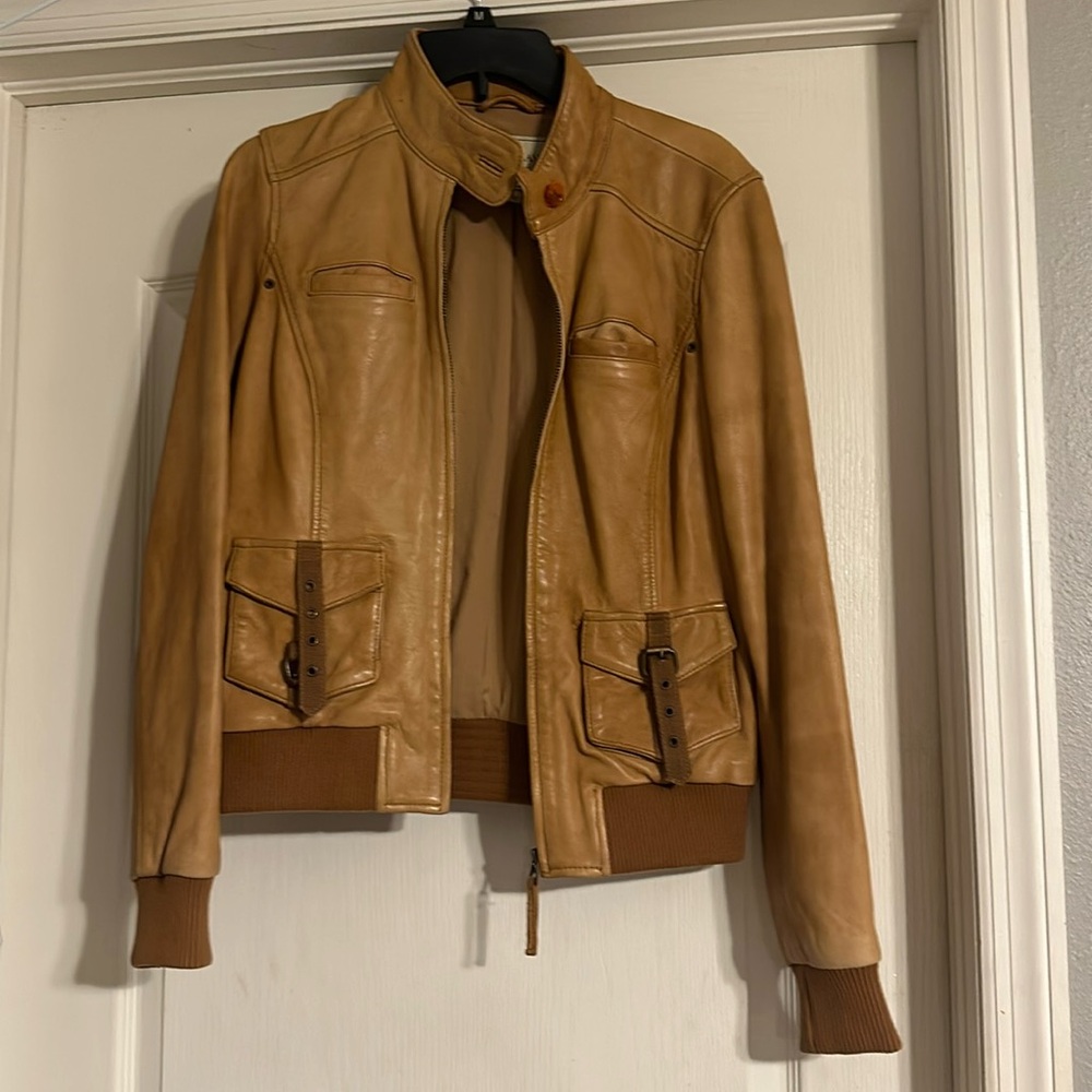 The Lucky Brand Leather Jacket